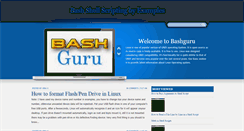 Desktop Screenshot of bashguru.com